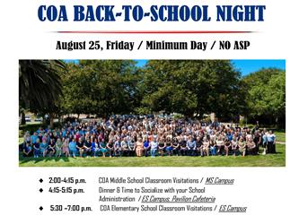 back to school night 2023