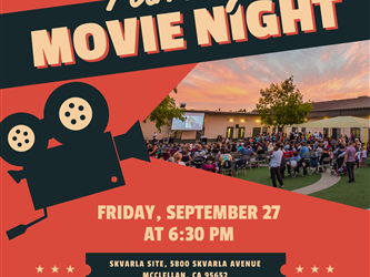 family movie night flyer